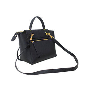 Celine Body Leather Calfskin Bag Belt Bum Grained